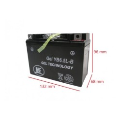 BAT. YB5L-B SAYTO (121*61*131) GEL