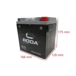 BAT. YT4L-BS RODA ( 114*71*86 ) GEL