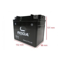 BAT. YTX12-BS  RODA ( 152*88*131 )