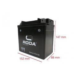 BAT. YTX14-BS RODA ( 152*88*147 )