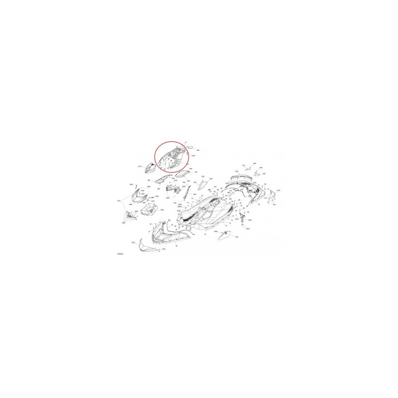 CUB. TRA. ASIENTO BRP. PWC. SPARK 900