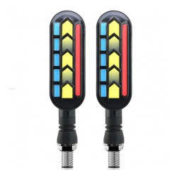 DIR. 2P. STALLION LED AMBAR / ROJO / AZUL