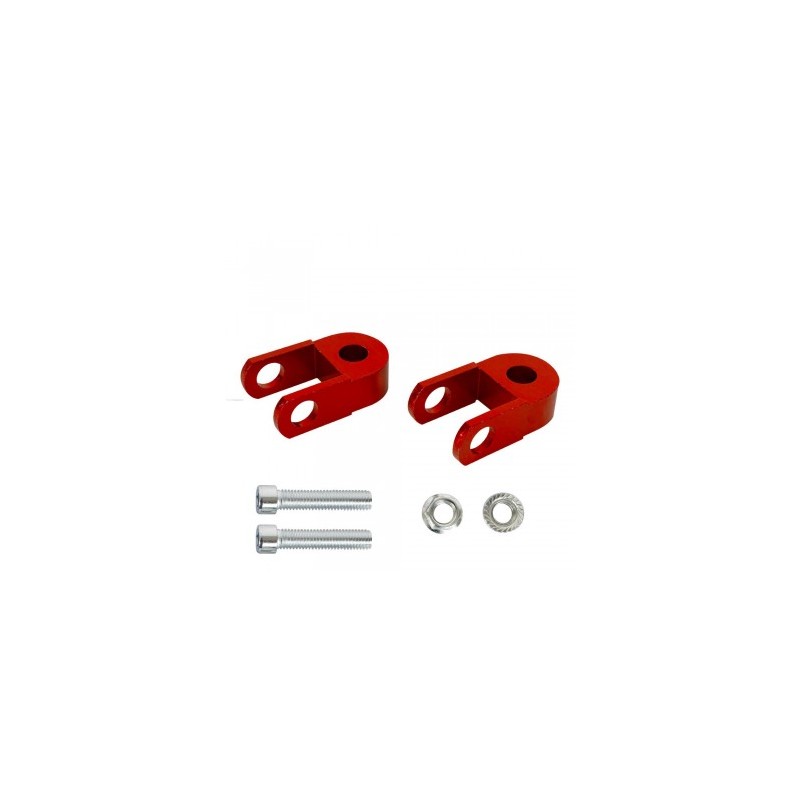 EXT. SOP. AMORT. TRASERO 40 MM. JGO. ROJO