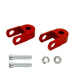 EXT. SOP. AMORT. TRASERO 40 MM. JGO. ROJO