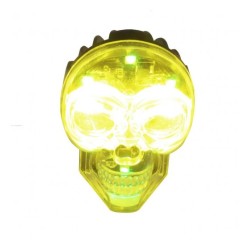 FARO DEL. PROMOTO CALAVERA LED STROBO TRANSP.