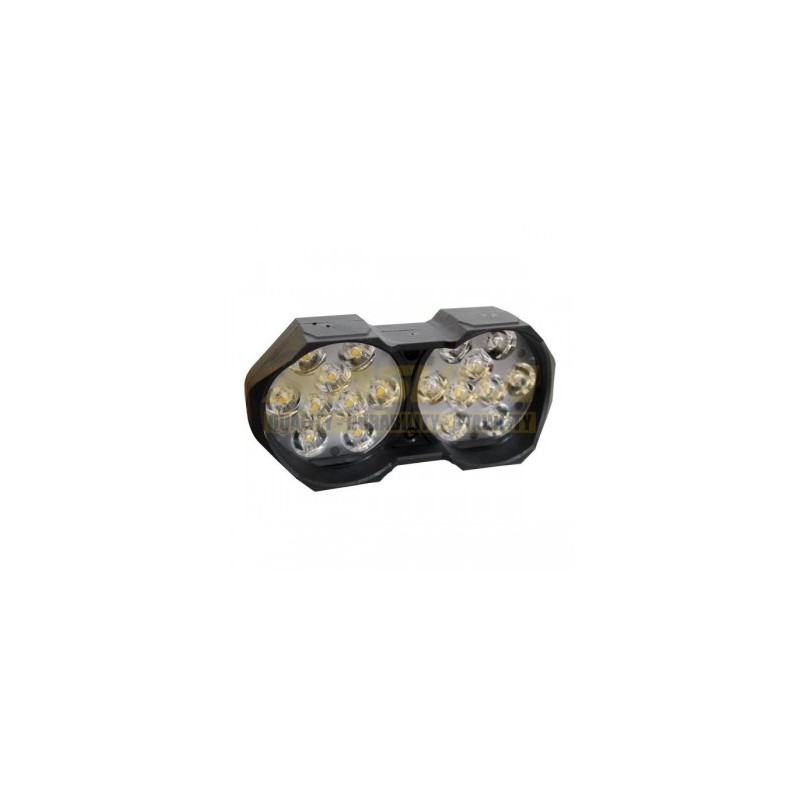 FARO DEL. PROMOTO LED STROBO BL/AMARILLO