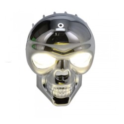 FARO DEL. RODA 4 LEDS STROBO PLATA