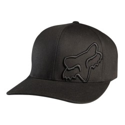 CACHUCHA FOX FLEXFIT NEGRO L/XL