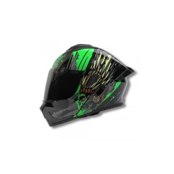 CASCO 2W DAKOTA ABAT. NEGRO LED 2XL