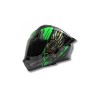 CASCO 2W DAKOTA ABAT. NEGRO LED 2XL