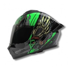 CASCO 2W DAKOTA ABAT. NEGRO LED XL