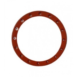 CASCO 2W DEVIL ABAT. ROJO MATE 2XL