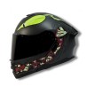 CASCO 2W MONSTER ABAT. NEGRO MATE L