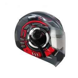CASCO GHIRA GH1000 ABAT. BYBY ROJO XL