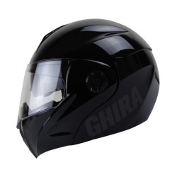 CASCO GHIRA GH1000 ABAT. NEGRO 2XL