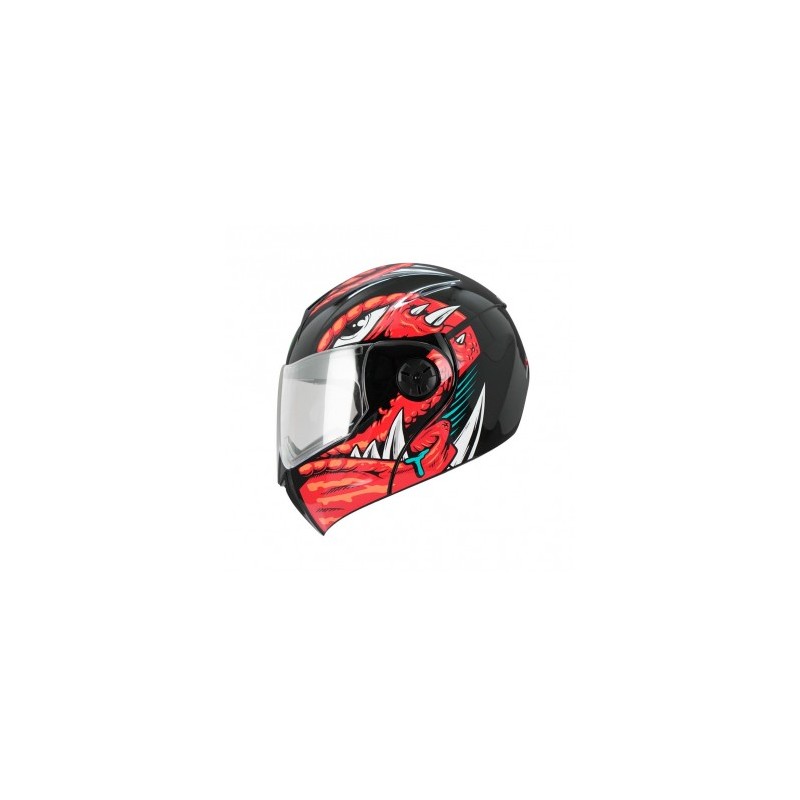CASCO GHIRA GH1000 PRO ABAT. ROJO L