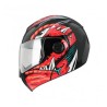 CASCO GHIRA GH1000 PRO ABAT. ROJO L