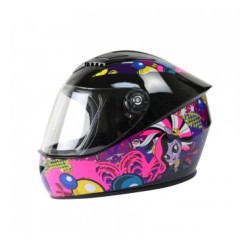 CASCO IRON 3/4 RACING ROSA M