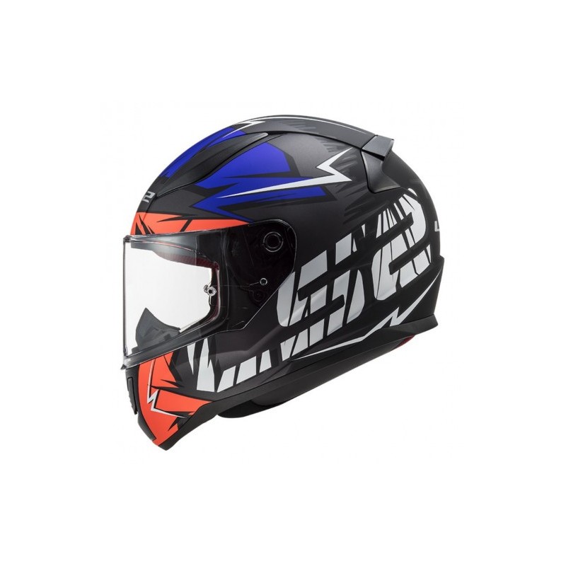 CASCO LS2 RAPID FF353 CROMO NA/AZUL L