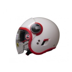 CASCO NOLAN N21 VISOR DUETTO RO/BLANCO L