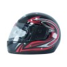 CASCO R7 RACING ABAT. REPTIL VE/AM/ROJO L