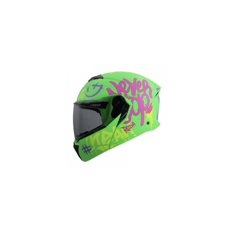 CASCO RODA FIREFLY C/LED. BLANCO XL