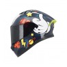 CASCO RODA FORCE ABAT. NEGRO MATE XL