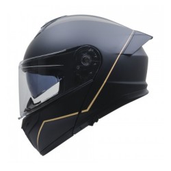 CASCO RODA LUMINAR C/LED. NE/ROJO L