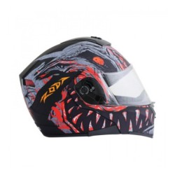 CASCO RODA PILOT ABAT. GRIS MATE M