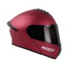 CASCO RODA PILOT ABAT. ROJO METAL  XL
