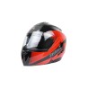 CASCO RODA REVENGE ABAT. NE/ROJO 2XL