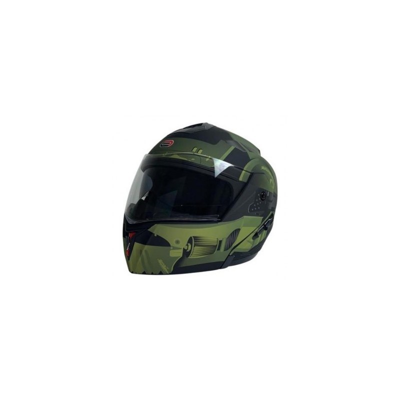 CASCO RODA REVENGE ABAT. NEGRO MATE 2XL