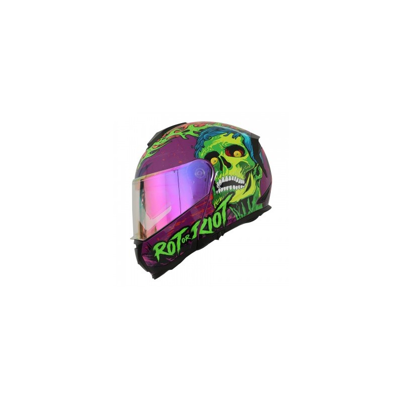 CASCO RODA REVENGE PRO ROJO MATE 2XL