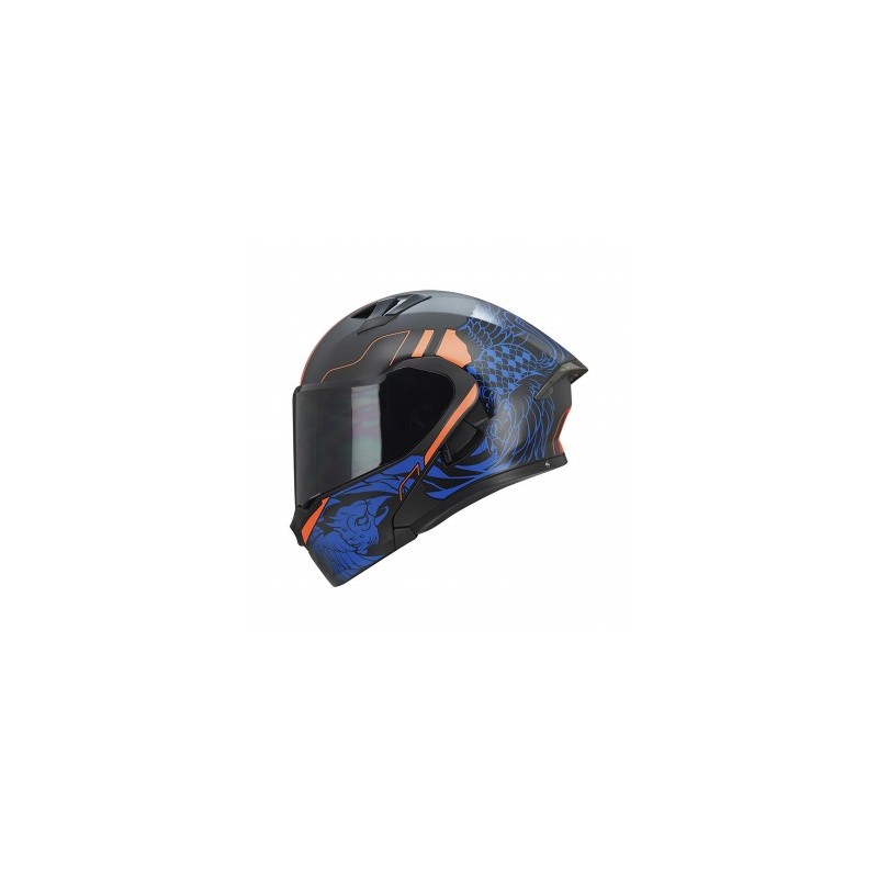 CASCO RODA VINTAGE NEGRO MATE L