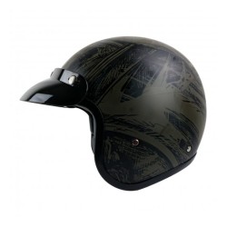 CASCO RODA VINTAGE VERDE MATE M