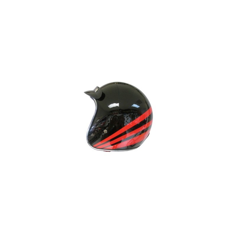 CASCO SHAFT SH3910 NE/ROJO MATE HELL L