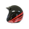 CASCO SHAFT SH3910 NE/ROJO MATE HELL L