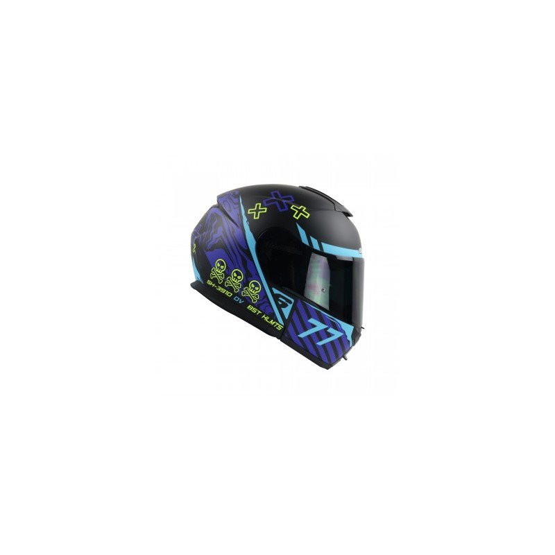 CASCO SHAFT SH502 NE/ROJO MATE L