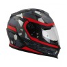 CASCO SHAFT SH502 NE/ROJO MATE L