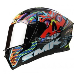 CASCO SMK TYPHOON MA273 ROJO MATE XL