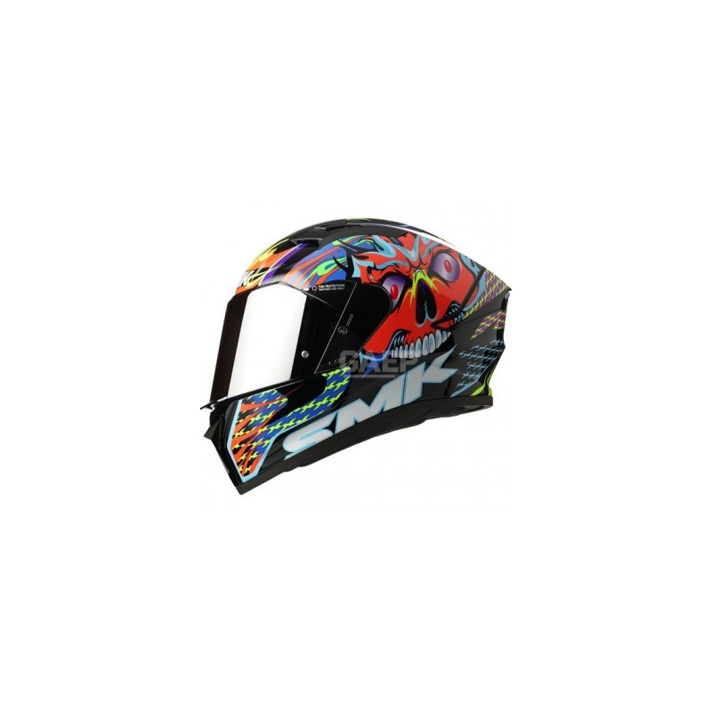 CASCO SMK TYPHOON MA273 ROJO MATE XL