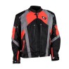 CHAM. R7 RACING TEXTIL NE/ROJO 2XL