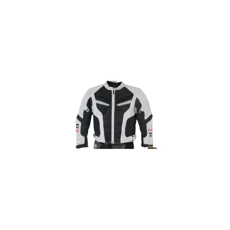 CHAM. R7 RACING TEXTIL NE/BLANCO M