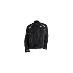 CHAM. R7 RACING TEXTIL NEGRO SUAVE 2XL