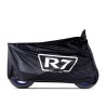 FUNDA R7 MOTOCICLETA NEGRA