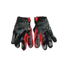 GUANTE CANAM X-RACE LADY NE/AZUL L