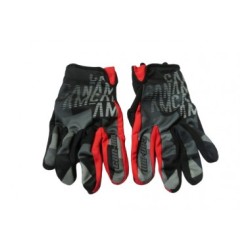 GUANTE CANAM X-RACE LADY NE/AZUL XL