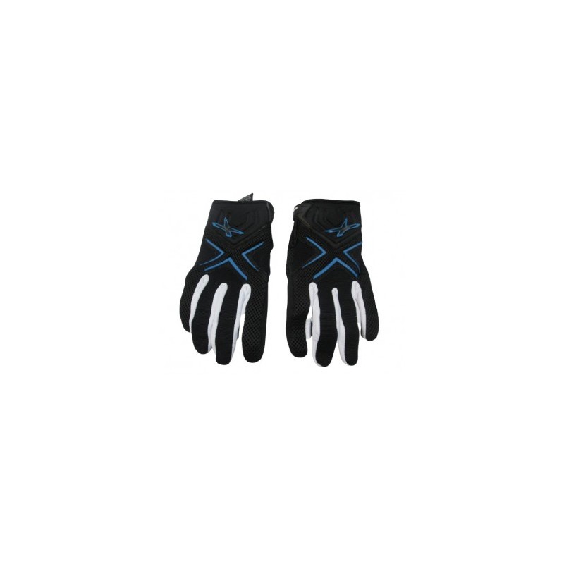 GUANTE CANAM X-RACE LADY NE/GRIS M