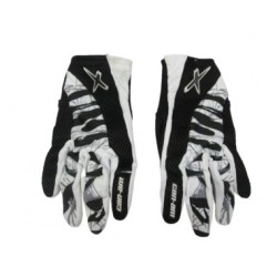 GUANTE FOX 180 BNKR JOVEN NEGRO YS