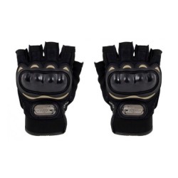 GUANTE IRON RACING NEGRO S/DEDOS XL